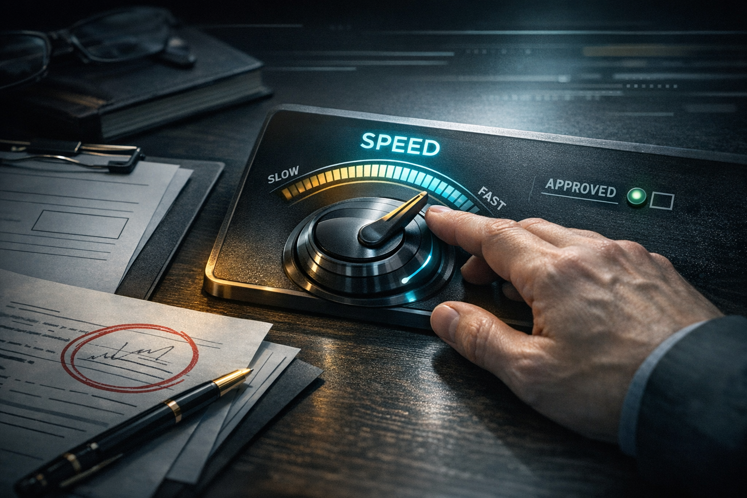 Confidence should set the speed limit